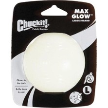 Chuckit Chuckit! Max Glow Gece Parlayan Köpek Oyun Topu (Büyük Boy)