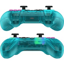 Gamesir Nova Hd Rumble Kablosuz Gamepad - Hall Effect Joysticks - Rgb Led, 1200MAH - Pc - Nintendo Switch - Ios - Android Uyumlu - Yeşil