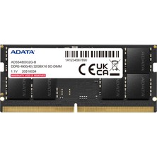 Adata A-Data AD5S48008G-S 8gb 4800MHZ ddr5 Premıer AD5S48008G-S Ram