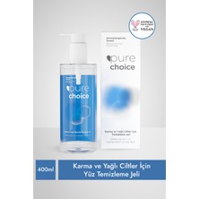 Pure Choice Karma ve Yağlı Ciltler Için Yüz Temizleme Jeli 400ML