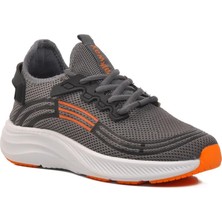 Walkway Onega Füme-Turuncu-Beyaz Fileli Unisex Spor Ayakkabı