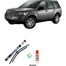 Bosch Land Rover Freelander 2007 - 2010 Bosch Aerotwin Serisi Silecek Takımı + Cam Şampuanı Hediyeli