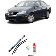 Bosch Volkswagen Jetta 2006 - 2011 Bosch Aerotwin Serisi Silecek Takımı + Cam Şampuanı Hediyeli