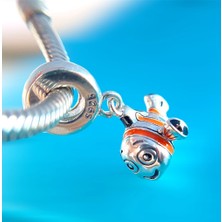 Zeyyn Sılver 925 Ayar Gümüş Disney Kayıp Balık Nemo Charm