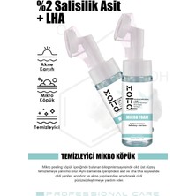 Motto Plus Professional %2 Salisilik Asit Akne ve Sivilce Karşıtı Temizleyici Peeling Etkili Mikro Bakım Köpüğü 175ML