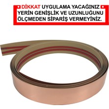 Trend Garaj Bronz Nikelaj 30 mm Genişlik 3 Metre Uzunluk