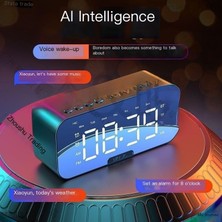 Qinyue Akıllı Çalar Saat Bluetooth Yüksek Ses Seviyeli Hoparlör Çalar Saat (Yurt Dışından)