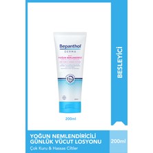 Bepanthol Derma Yoğun Nemlendirici 200 ml Losyon & 5 Adet Yoğun Nemlendirici Losyon 10 ml