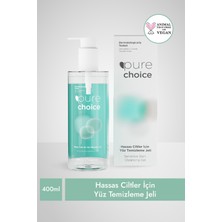 Pure Choice Hassas Ciltler İçin Yüz Temizleme Jeli 400 ml