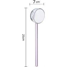 Neotan Kristal Borosilikat Cam Kepçe 25 cm