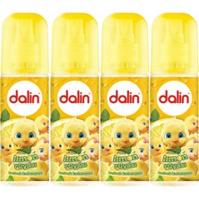 Dalin Bebek Kolonyası 150ML Limon Çiçeği (Limon-Bergomat-Papatya) (4 Lü Set)