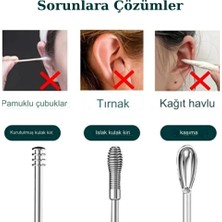 Dahaus 6 Çantalı Kulak Temizleme Çubuğu Seti Kulak Bakım