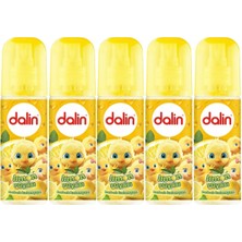 Dalin Bebek Kolonyası 150ML Limon Çiçeği (Limon-Bergomat-Papatya) (5 Li Set)