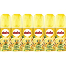 Dalin Bebek Kolonyası 150ML Limon Çiçeği (Limon-Bergomat-Papatya) (6 Lı Set)