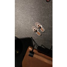 Eataly Shoes Cody Beyaz Gold Toka Detaylı Babet