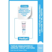 Bepanthol Derma Yoğun Nemlendirici Gece Yüz Bakım Kremi 50ML & 5 Adet Yoğun Nemlendirici Losyon 10 ml