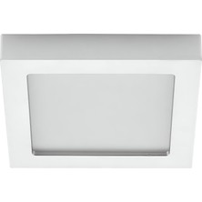 Maxled MX-1062B - 24W 6500K Soğuk Beyaz | Beyaz Kasa Sıva Üstü Kare LED Panel