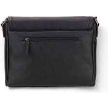 Pierre Cardin  Siyah Unisex Postacı Çantası 01PC00112
