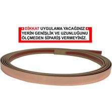 Trend Garaj Bronz Nikelaj 10 mm Genişlik 3 Metre Uzunluk