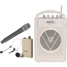 Osawa OSW-8102EY Seyyar Mevlüt Anfisi El+Yaka Mikrofonlu Öğretmen Anfisi