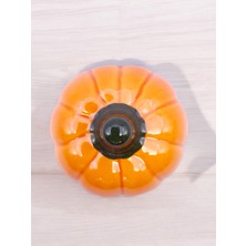 Sharp Art Balkabağı Çini Mumluk (8,5 Cm)