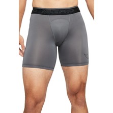 Nike Pro Dri Fit Training Run Shorts Tights Erkek Antrenman Şortu Gri Boxer