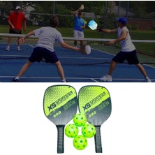 Barley Pickleball Raket Seti, 2 Raket ve 4 Top Dahil (Yurt Dışından)