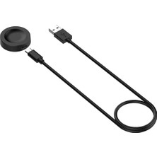 34center Huawei Watch Gt 4 (46MM) Uyumlu Manyetik USB Şarj Kablosu 1 Metre