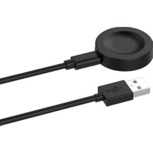 34center Huawei Watch Gt 4 (46MM) Uyumlu Manyetik USB Şarj Kablosu 1 Metre