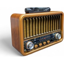 ROYALTREND Nostalji Trend Radyo Bluetooth Özellikli Şık Tasarım Nostaljik Radyo