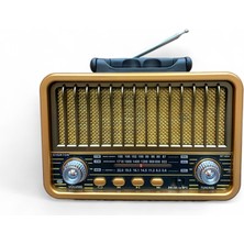 ROYALTREND Nostalji Trend Radyo Bluetooth Özellikli Şık Tasarım Nostaljik Radyo