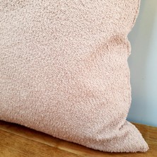Arasta Design Bohem, Teddy 2'Li Set Kırlent Kılıfı, Buklet Dekoratif Kırlent Kılıfı, 43x43 Cm
