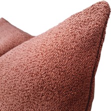 Arasta Design Bohem, Teddy 2'Li Set Kırlent Kılıfı, Buklet  43x43 Cm