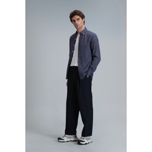 Lufian Pitaya Erkek Keten Gömlek Comfort Fit