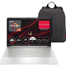 Hp 15S-EQ2000NT Amd Ryzen 7 5700U 8gb 512GB SSD Freedos 15.6" Fhd Taşınabilir Bilgisayar 4H0J2EA+SNERTECHÇANTA