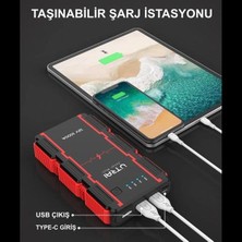 Ütraı Utraı Jstar Mini 13000MAH Jump Starter Taşınabilir Akü Takviye Kiti (Js-Mını)