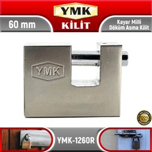 YMK Kayar Milli Döküm Asma Kilit | 60 mm | YMK-1260R