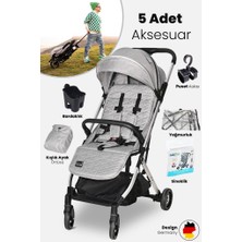 Lorelli Myla Plus Kabin Boy Bebek Arabası - Grey