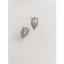 Devi Fashion Zirkon Taşlı Leyla Küpe