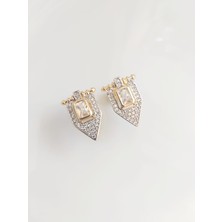 Devi Fashion Zirkon Taşlı Leyla Küpe
