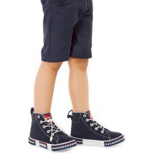 Kiko Kids Gamel Günlük Lastikli Erkek Bebek Bot Ayakkabı Lacivert