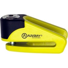 Auvray BD-210 Motosiklet Disk Kilidi Sarı 10 mm