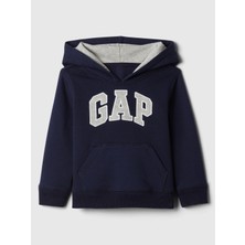 Gap Erkek Çocuk Lacivert Gap Logo Fleece Sweatshirt