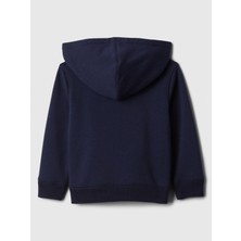 Gap Erkek Çocuk Lacivert Gap Logo Fleece Sweatshirt