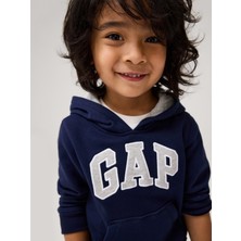 Gap Erkek Çocuk Lacivert Gap Logo Fleece Sweatshirt