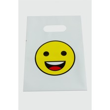 Feryal 11 x 17 Gülen Yüz Emoji Sedef Poşet Paketi 100 Adet