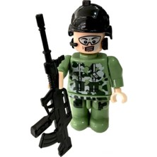 Özel Kuvvetler Mini Asker Figür Seti 8 cm Minifigür