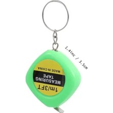 Evimol Mini Metre Anahtarlık Taşınabilir 1 Metre 3 Ft
