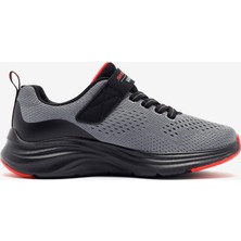 Skechers Vapor Foam Büyük Erkek Çocuk Gri Spor Ayakkabı 404000L Ccrd