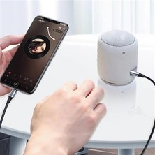 Hdy Buffer® iPhone Lightning Aux Araç Dönüştürücü Ses Kablosu 35 mm Jack Girişli